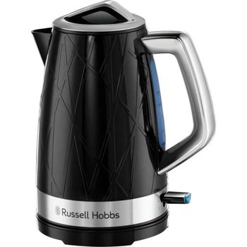 Hervidor Eléctrico Russell Hobbs Glass – 1,7L, 2200W, Iluminación Azul –  Shopavia