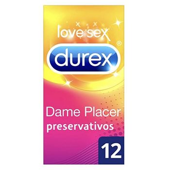 Preservativos Dame Placer Durex (12 Uds)