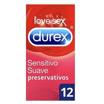 Preservativos Sensitivo Suave Durex (12 Uds)