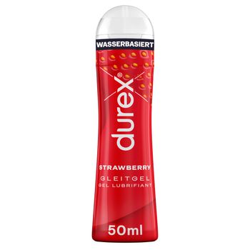 Lubricante Consabor Y Aroma De Fresa, 50 Ml, Durex Play