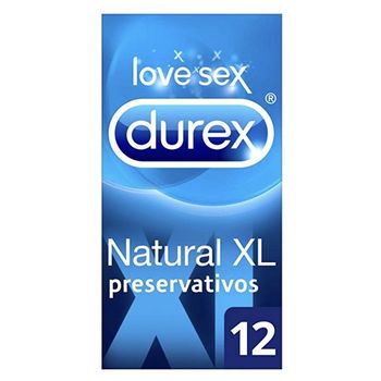 Preservativos Natural Xl Durex (12 Uds)