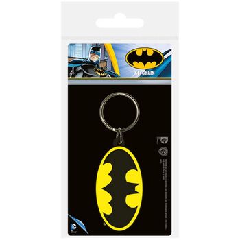 Llavero Dc Rubber Batman Logo