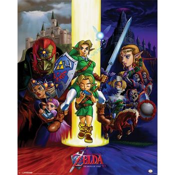 Mini Poster Zelda Ocarina Of Time