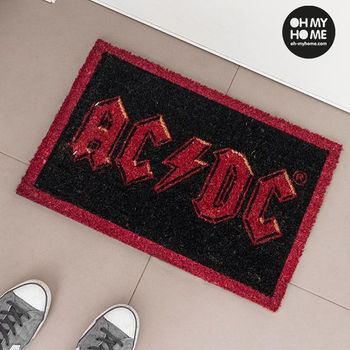 Felpudo Ac/dc Oh My Home