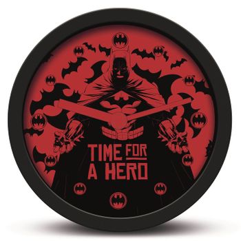 Reloj Despertador Batman Time For A Hero Dc Comics