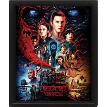 Stranger Things - Poster 3d Season 4