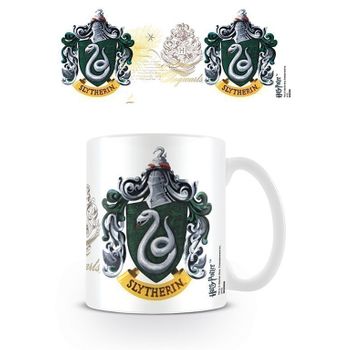 Taza Harry Potter Escudo De Slytherin