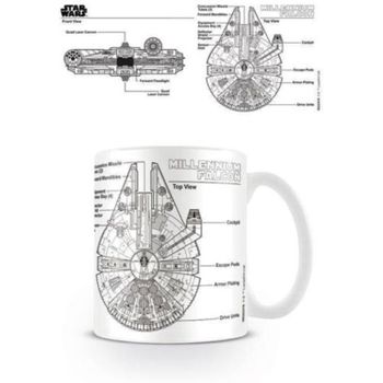 Taza Star Wars (millennium Falcon)