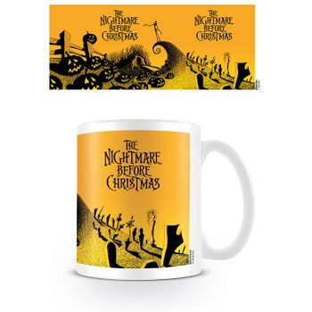 Taza Pesadilla Antes De Navidad (cementerio)