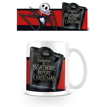 Taza Pesadilla Antes De Navidad Jack Banner