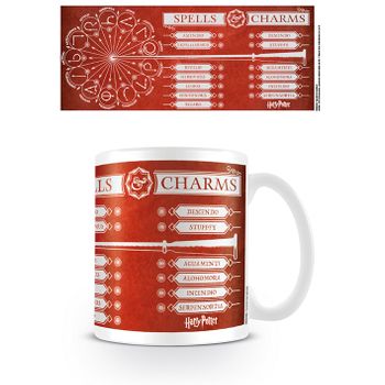 Taza Harry Potter Hechizos