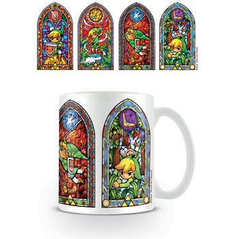 Taza The Legend Of Zelda Stained Glass