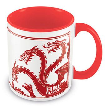 Coloured Inner Mug Targaryen (red)