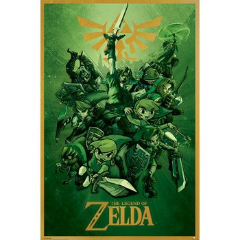 Maxi Poster La Leyenda De Zelda