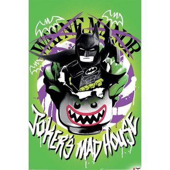 Maxi Poster Lego Batman (manicomio De Joker)