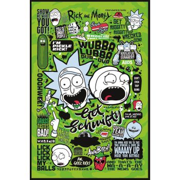 Poster Rick And Morty (quotes)