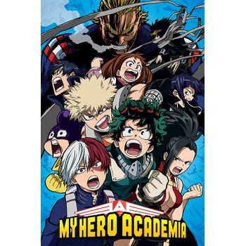 Poster My Hero Academia Cobalt Blast Group