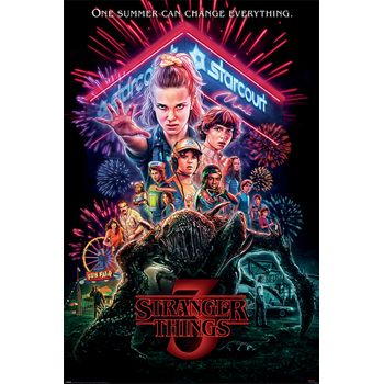 Poster Stranger Things Summer Of 85