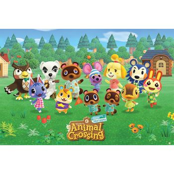 Poster Animal Crossing Lineup