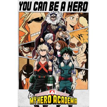 Poster My Hero Academia Be A Hero