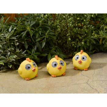 Figura Decorativa Jardin Pollito Solar 8 Cm