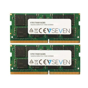 16gb Ddr4 Pc4-17000 - 2133mhz So-dimm Modulo De Memoria - V7k1700016gbs