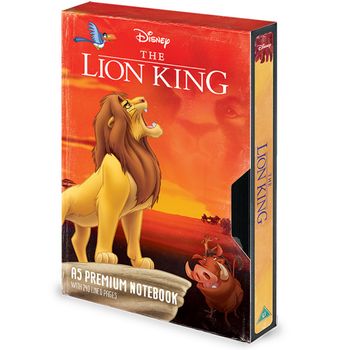 Cuaderno A5 Premium Disney El Rey Leon Vhs