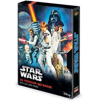 Cuaderno A5 Premium Star Wars A New Hope Vhs