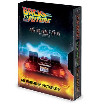 Cuaderno A5 Premium Back To The Future Vhs