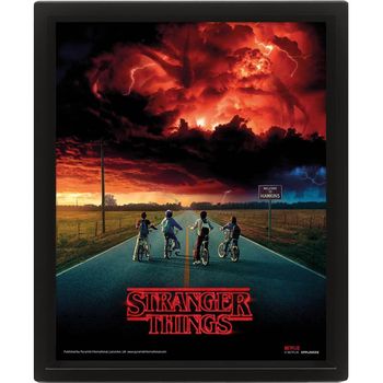 Cuadro 3d Mind Flayer Stranger Things