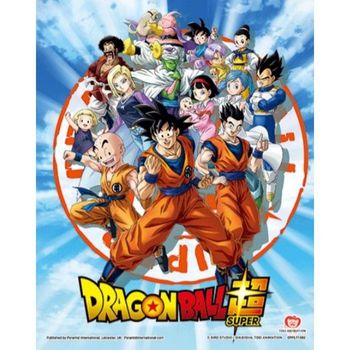 Póster 3d Goku & The Z Fighters Dragon Ball Z Collectors Limited Edition