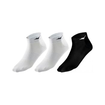 Pack 3 Pares Calcetines Mizuno Training Mid Blanco Negro