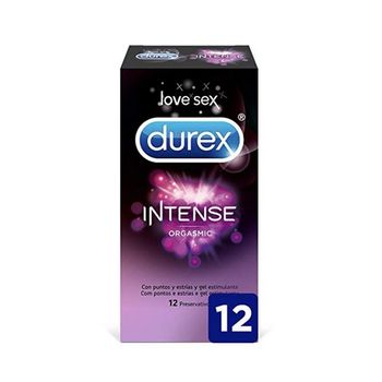 Preservativos Intense Orgasmic Durex (12 Uds)