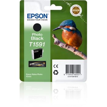 Epson - Cartucho T1591 Negro Foto