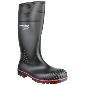 Dunlop - Botas De Agua De Trabajo Acifort Muy Resistentes A442031 Unisex (46 Eur) (negro)