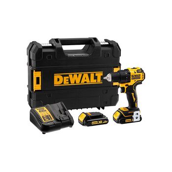 Taladro Percutor Xr 18 V 13 Mm Bateria Li-ion 2ahy Marca Dewalt