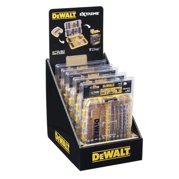 Dewalt Dt70753-qz Tough Case Mediana En Blíster Con 10 Brocas Sds Plus Extreme 2