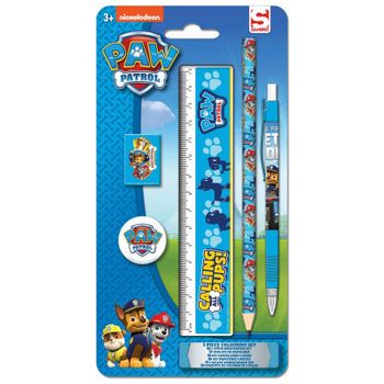 Set Papeleria Patrulla Canina Paw Patrol 5 Pz