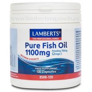 Aceite De Pescado Puro 1100mg Lamberts