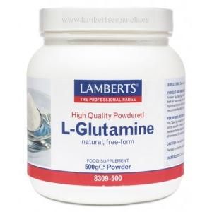 L-glutamina En Polvo Lamberts, 500 G