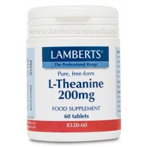 L-teanina 200 Mg Lamberts, 60 Tabletas