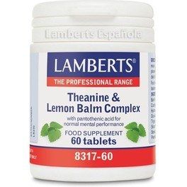 Lamberts Complejo De Teanina Y Balsamo De Limon 60tab