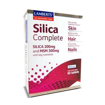 Silica Complete Cabello Piel Y Uñas Lamberts, 60 Tabletas