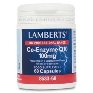 Co-enzima Q10 100 Mg Lamberts, 60 Cápsulas