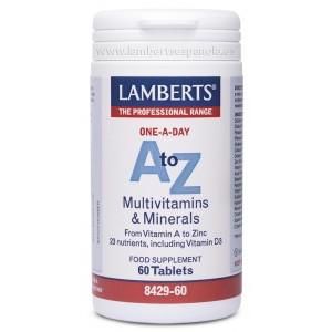 A-z Multi Lamberts, 60 Tabletas