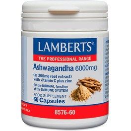 Lamberts Ashwagandha 6000 Mg 60 Cap