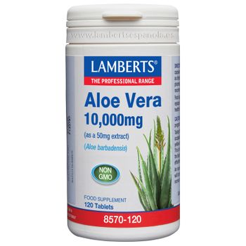 Lamberts Aloe Vera 10.000 Mg 120 Cápsulas