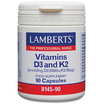 Vitamina D3 2000 Ui Y K2 90 Μg