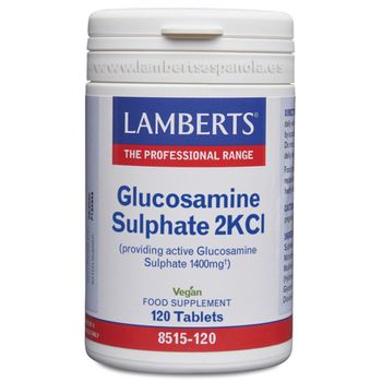 Sulfato De Glucosamina 2kcl 1400 Mg Lamberts 120 Tabletas