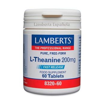 L-teanina 200 Mg Lamberts, 60 Tabletas